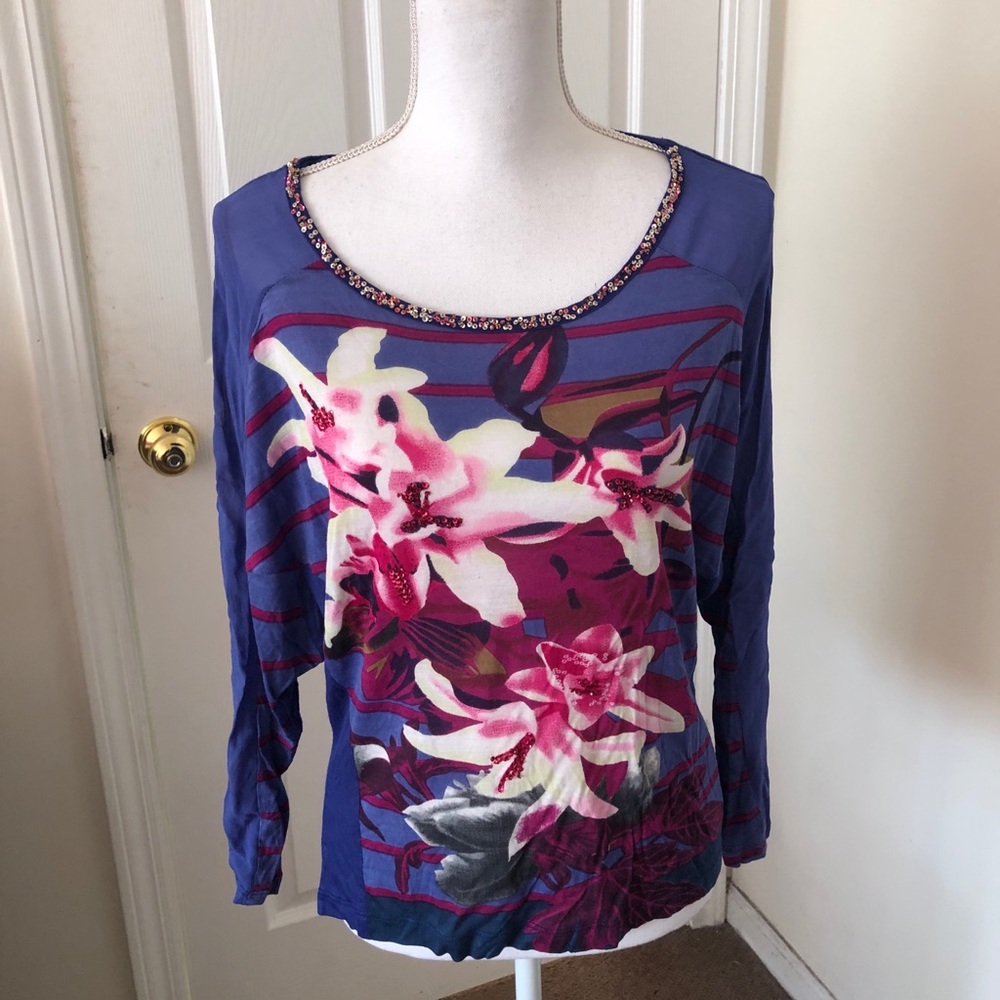 NWT Derby Orchid Top